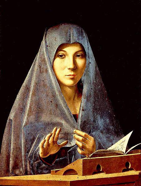 Antonello da Messina Virgin Annunciate China oil painting art